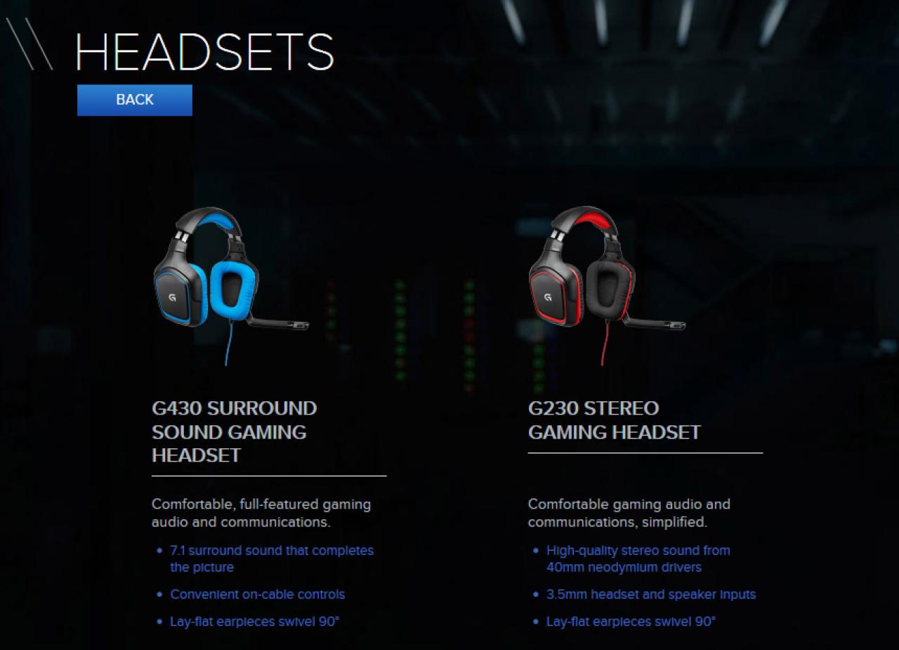 [20/03/2013] Logitech G-Series: Die neuen Headsets