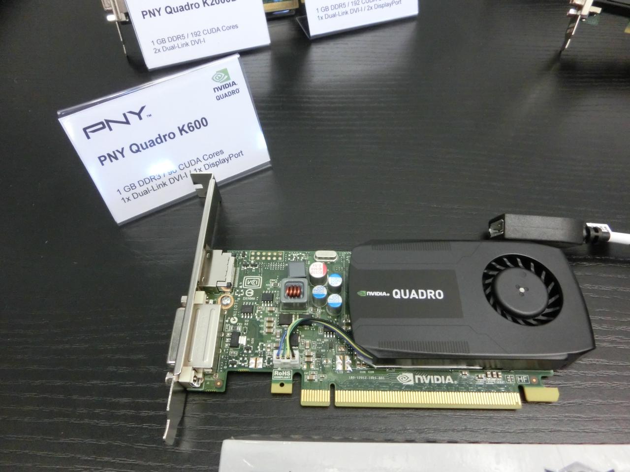 [05/03/2013] Nvidia Quadro Kepler Cebit 2013 1 (Angaben zur Anzahl der Cuda-Cores auf dem Typenschild fehlerhaft!)