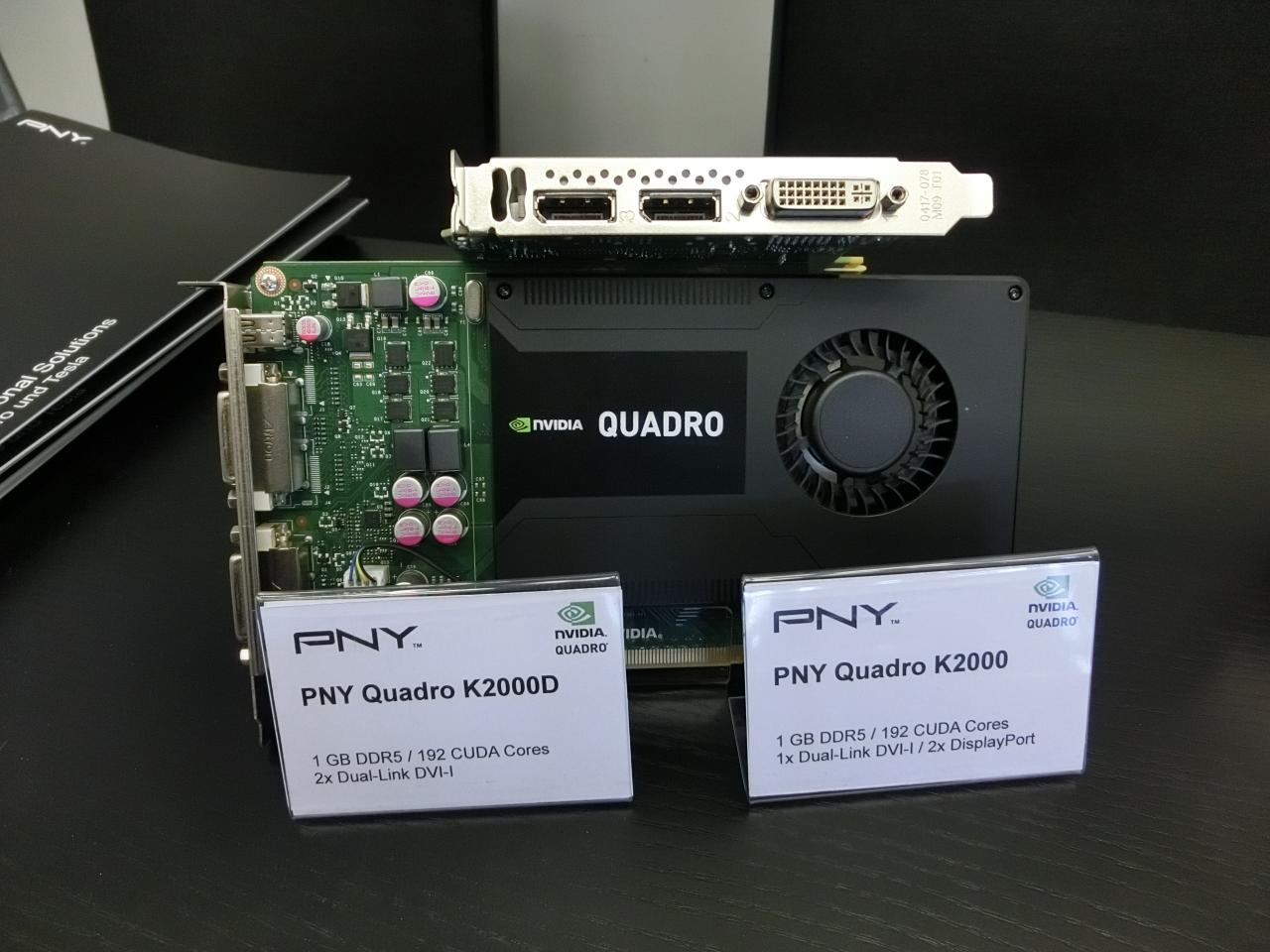 [05/03/2013] Nvidia Quadro Kepler Cebit 2013 2 (Angaben zur Anzahl der Cuda-Cores auf dem Typenschild fehlerhaft!)