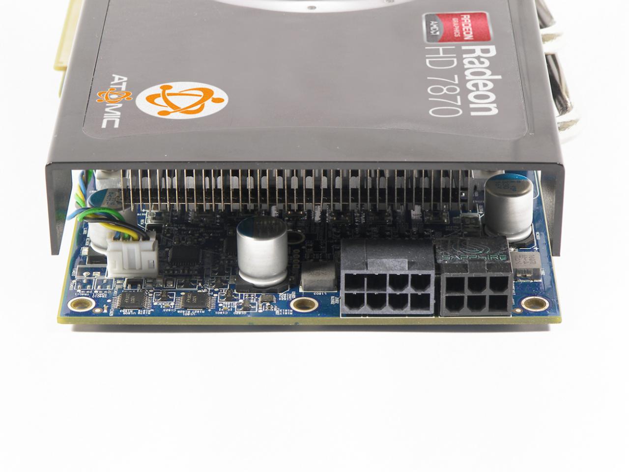 [21/03/2013] Sapphire Atomic Radeon HD 7870: Stromstecker