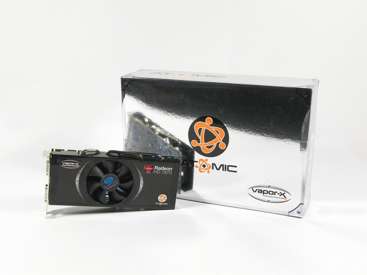 [21/03/2013] Sapphire Atomic Radeon HD 7870 Vollansicht mit Packung