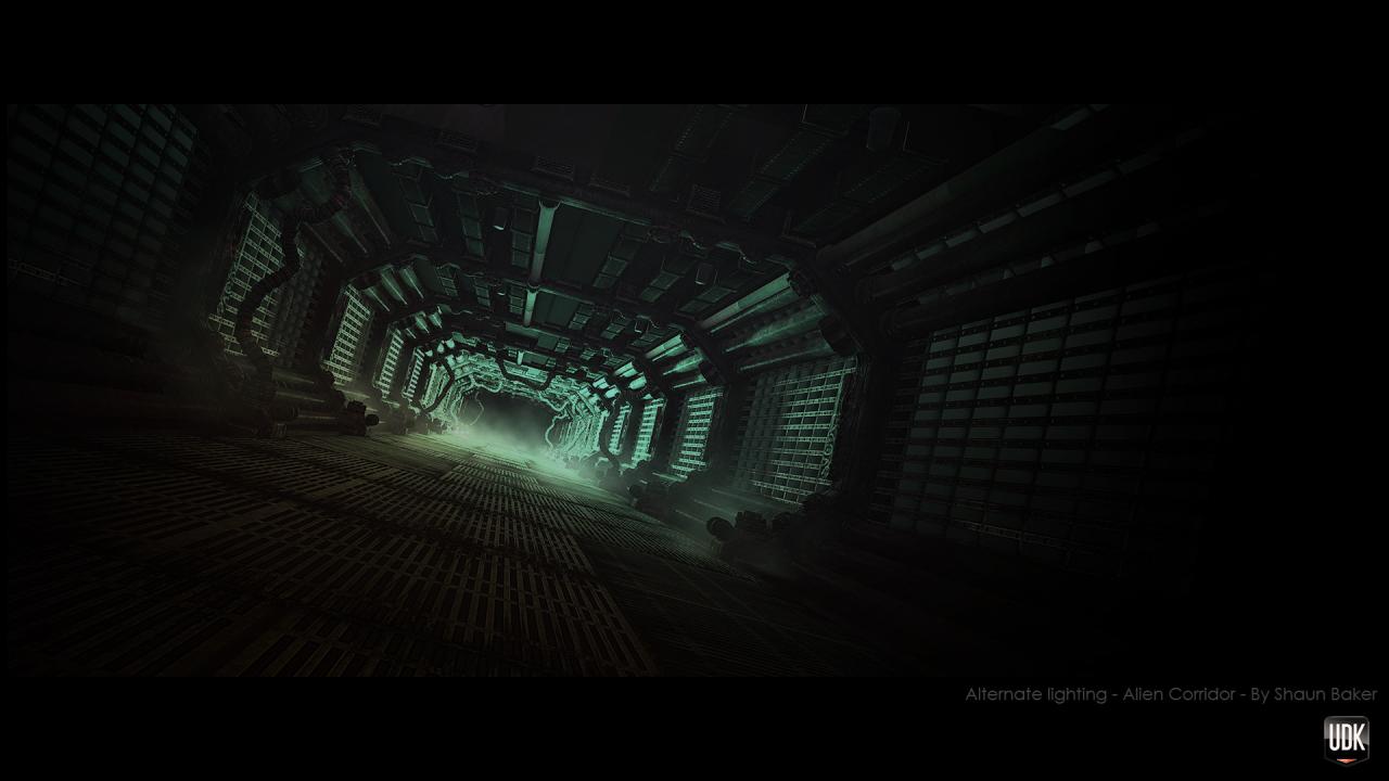 [13/03/2013] UDK-Screenshots: von Alien inspirierter 3D-Grafik bis hin zu Fantasy-Settings und einem Waschsalon. (3)