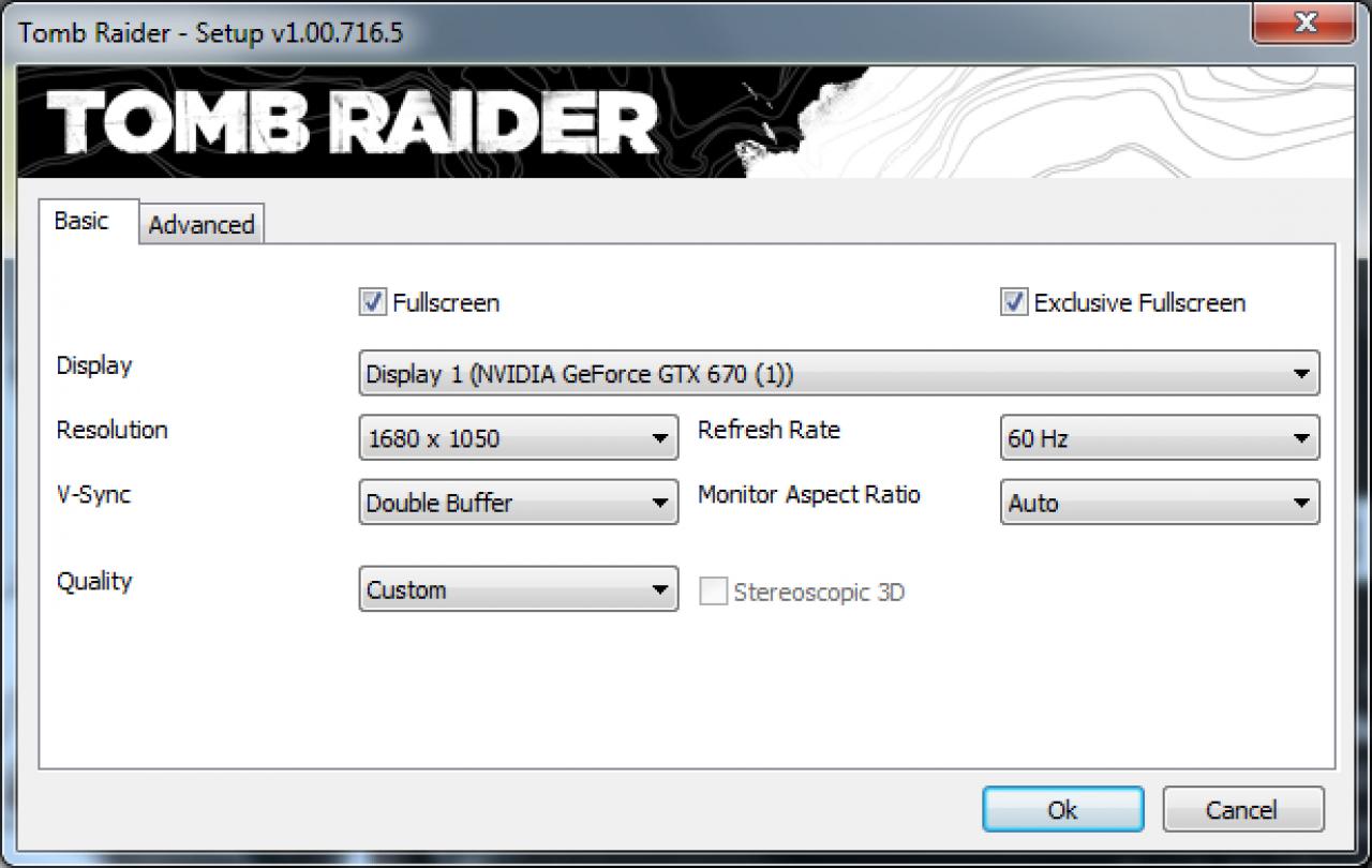 [04/03/2013] Tomb Raider PC Grafikmenü 1