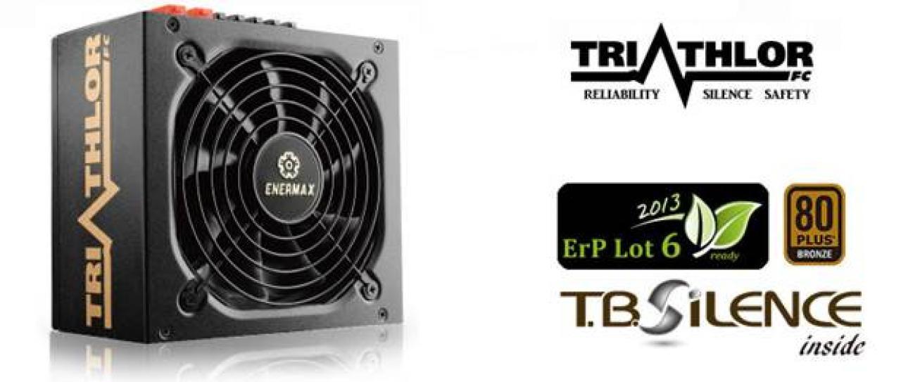 [06/03/2013] Enermax zeigt neue Netzteilserie Triathlor mit 80-Plus-Bronze-Zertifizierung