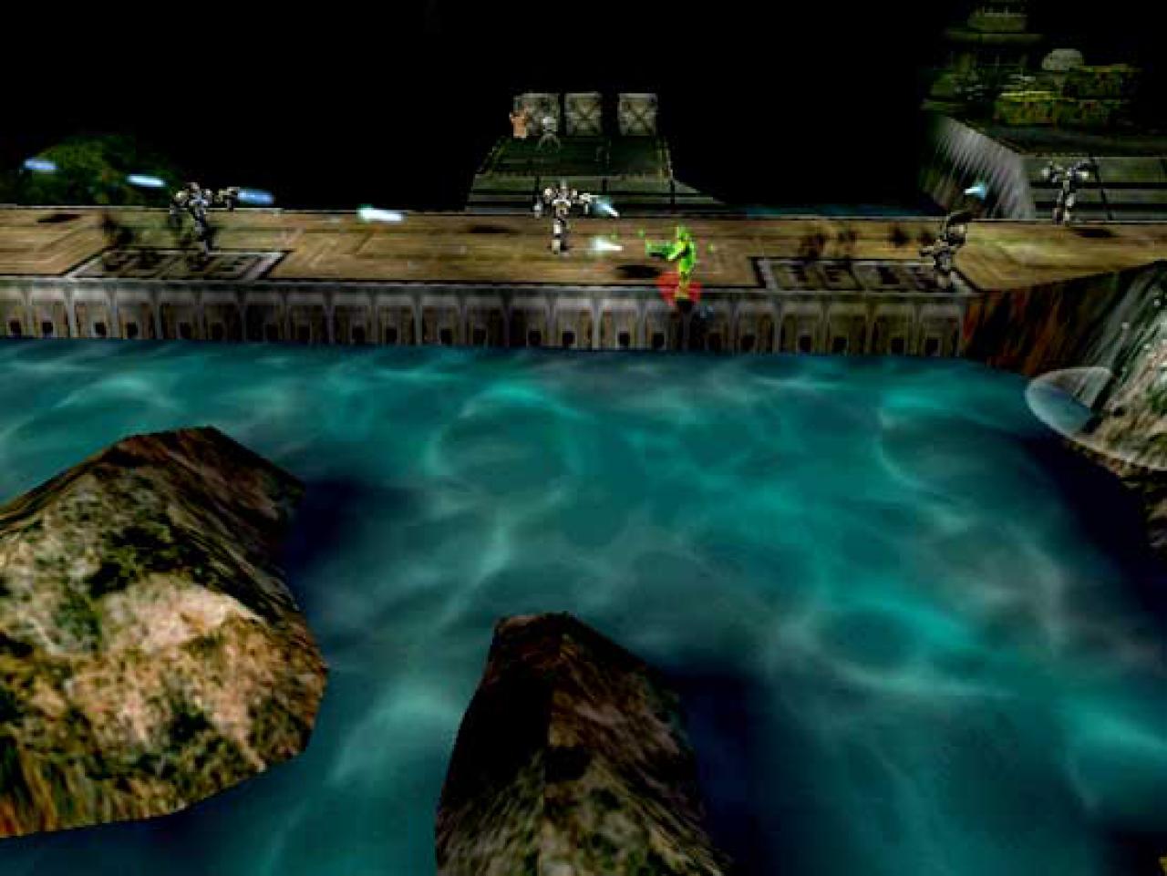 Environment Mapping: Umgebungsabbildung auf Oberflächen im Spiel erfordern mehrere Texturschichten. Vor den Pixelshadern war Environment-Mapped Bump-Mapping die Königsdisziplin. (2)