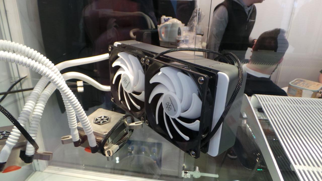 [05/03/2013] Silverstone mit eigener Kompaktwasserkühlung auf der Cebit (2)