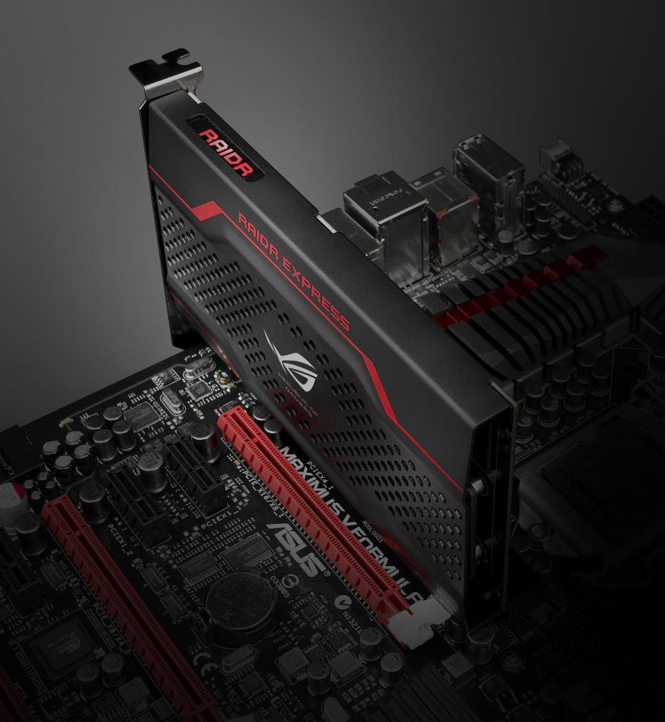 [18/04/2013] Asus ROG Raidr: PCI-Express-SSD beschleunigt Systeme ab Mitte Mai (2)