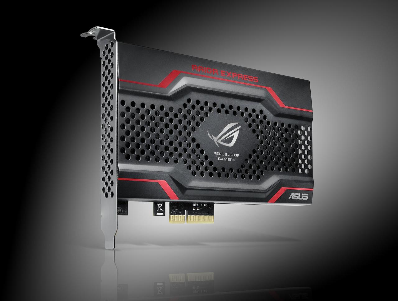 [18/04/2013] Asus ROG Raidr: PCI-Express-SSD beschleunigt Systeme ab Mitte Mai (3)