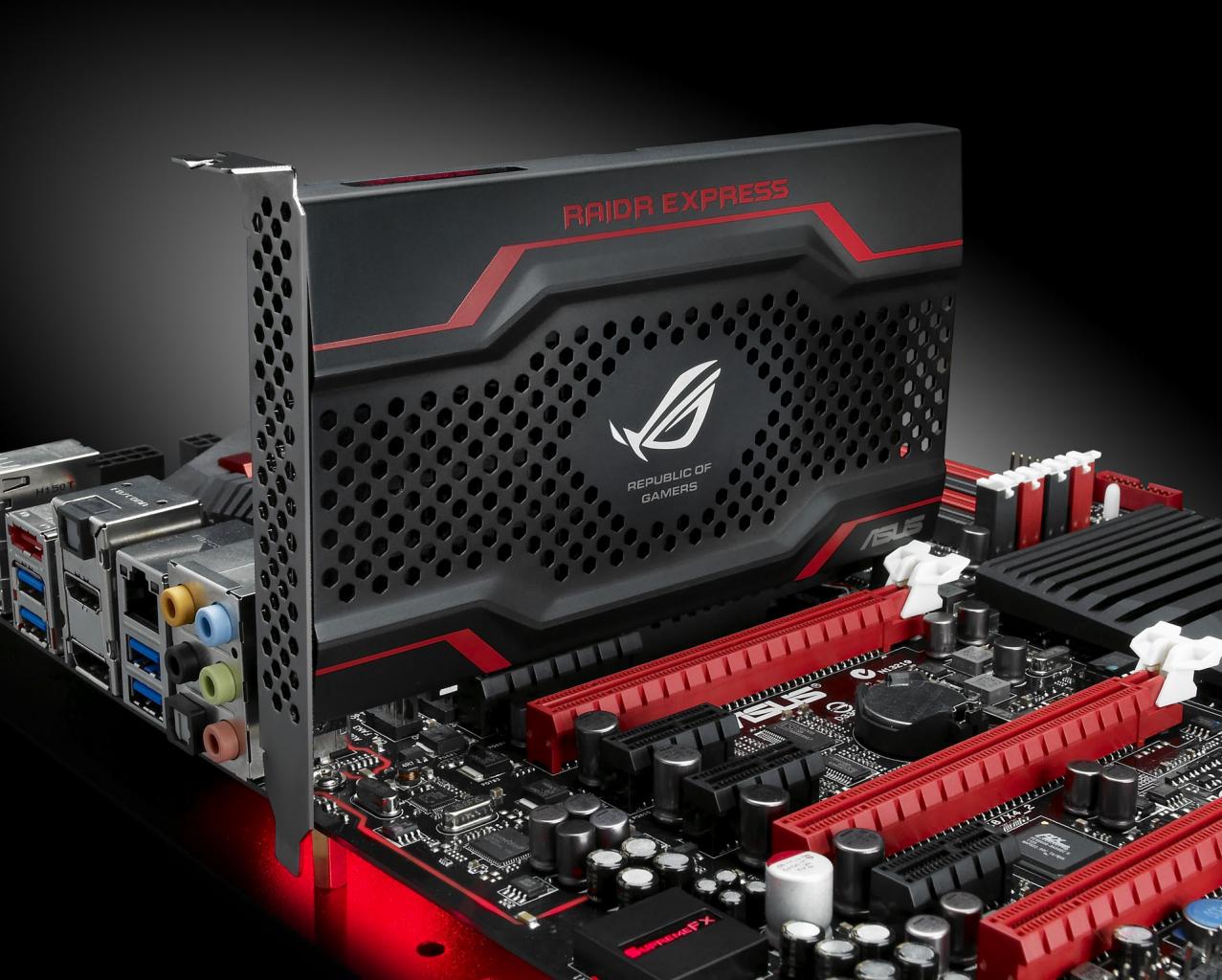 [18/04/2013] Asus ROG Raidr: PCI-Express-SSD beschleunigt Systeme ab Mitte Mai (4)