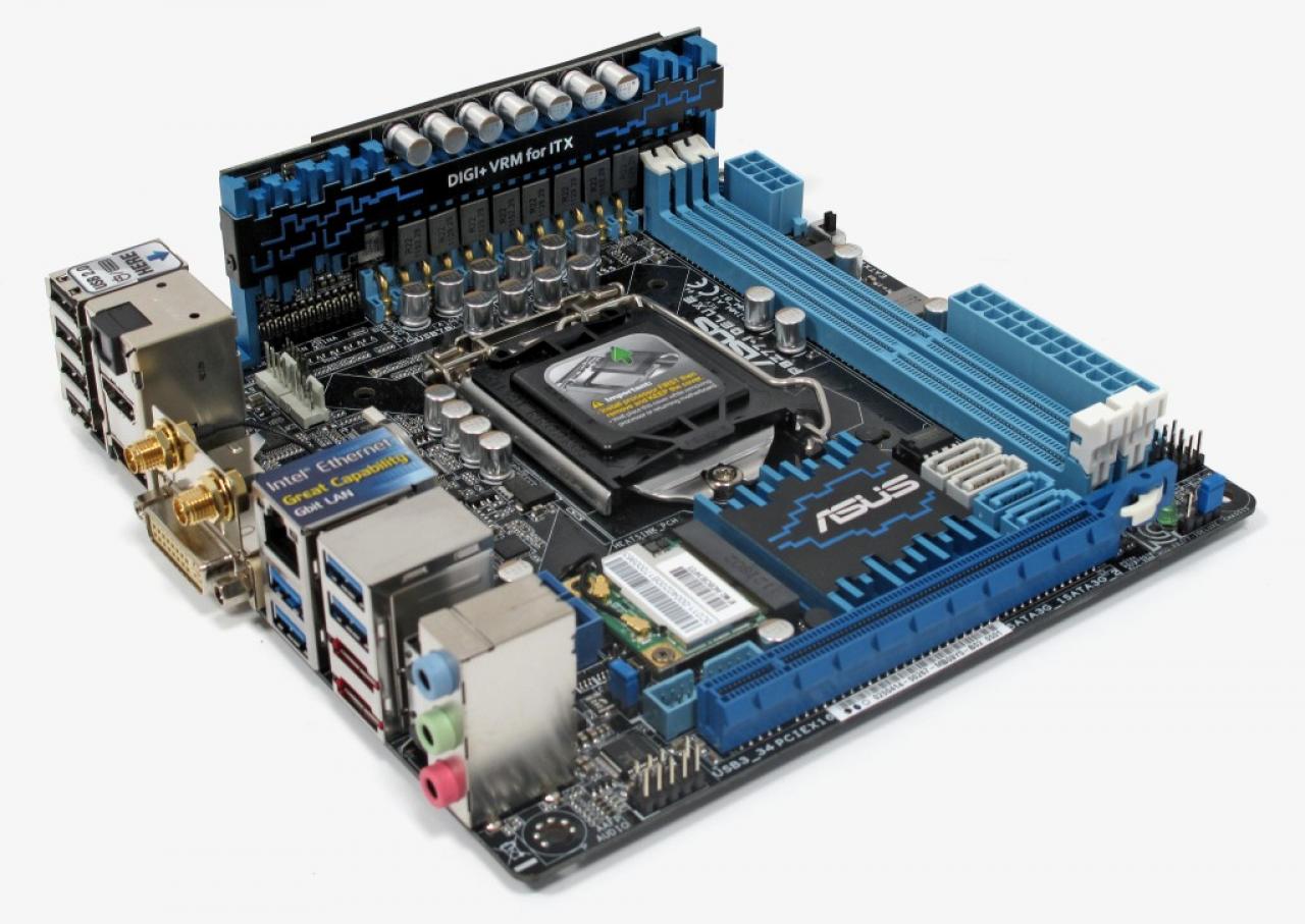 [23/04/2013] Der Mini-PC-Bastler: Asus P8Z77-I Deluxe