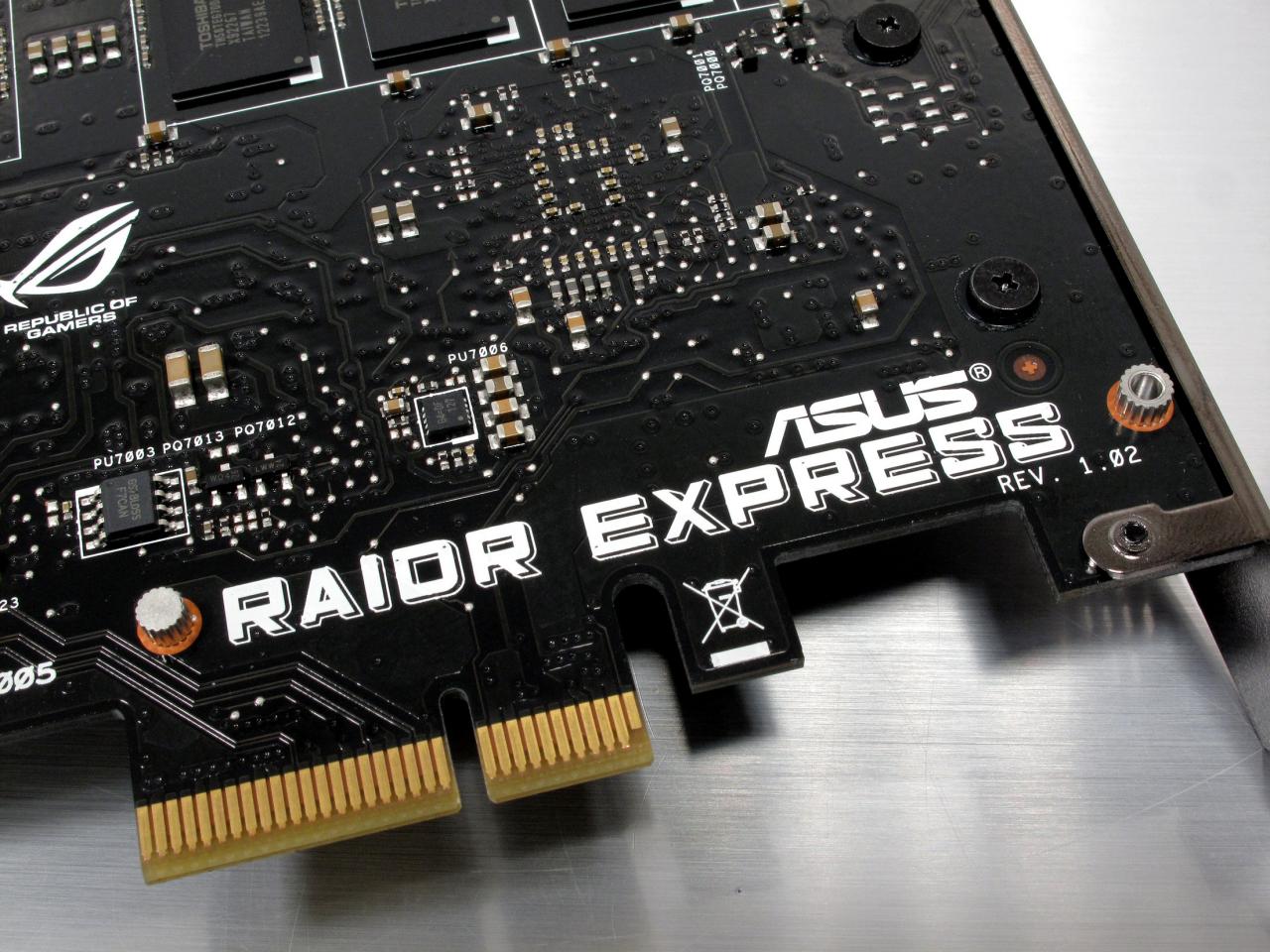 [26/04/2013] Asus ROG Raidr PCIe SSD 240GB 10 