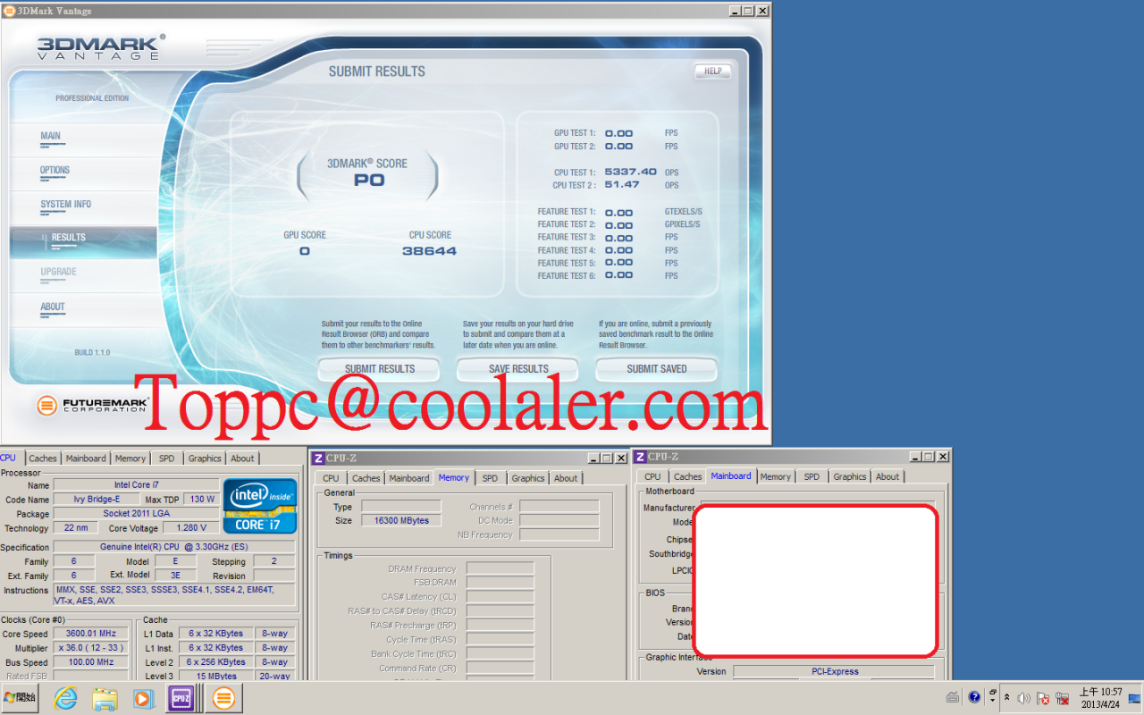 [24/04/2013] Intel Ivy Bridge EP: Sandy Bridge i7-3970X im Vergleich mit dem neuen Ivy Bridge i7-4960X. Benchmarkergebnisse stammen von Coolaler.com (6)