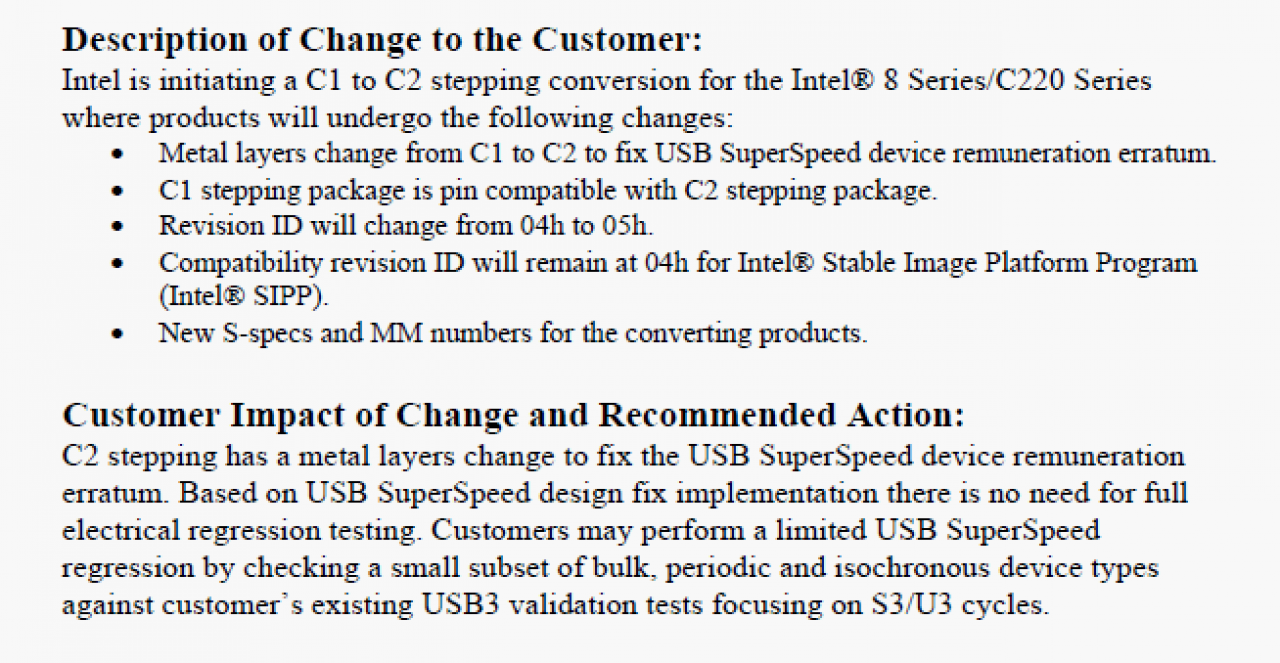 [05/04/2013] Intel Haswell: Neues C2-Stepping behebt die USB-3.0-Probleme des PCH