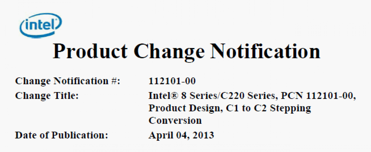 [05/04/2013] Intel Haswell: Neues C2-Stepping behebt die USB-3.0-Probleme des PCH