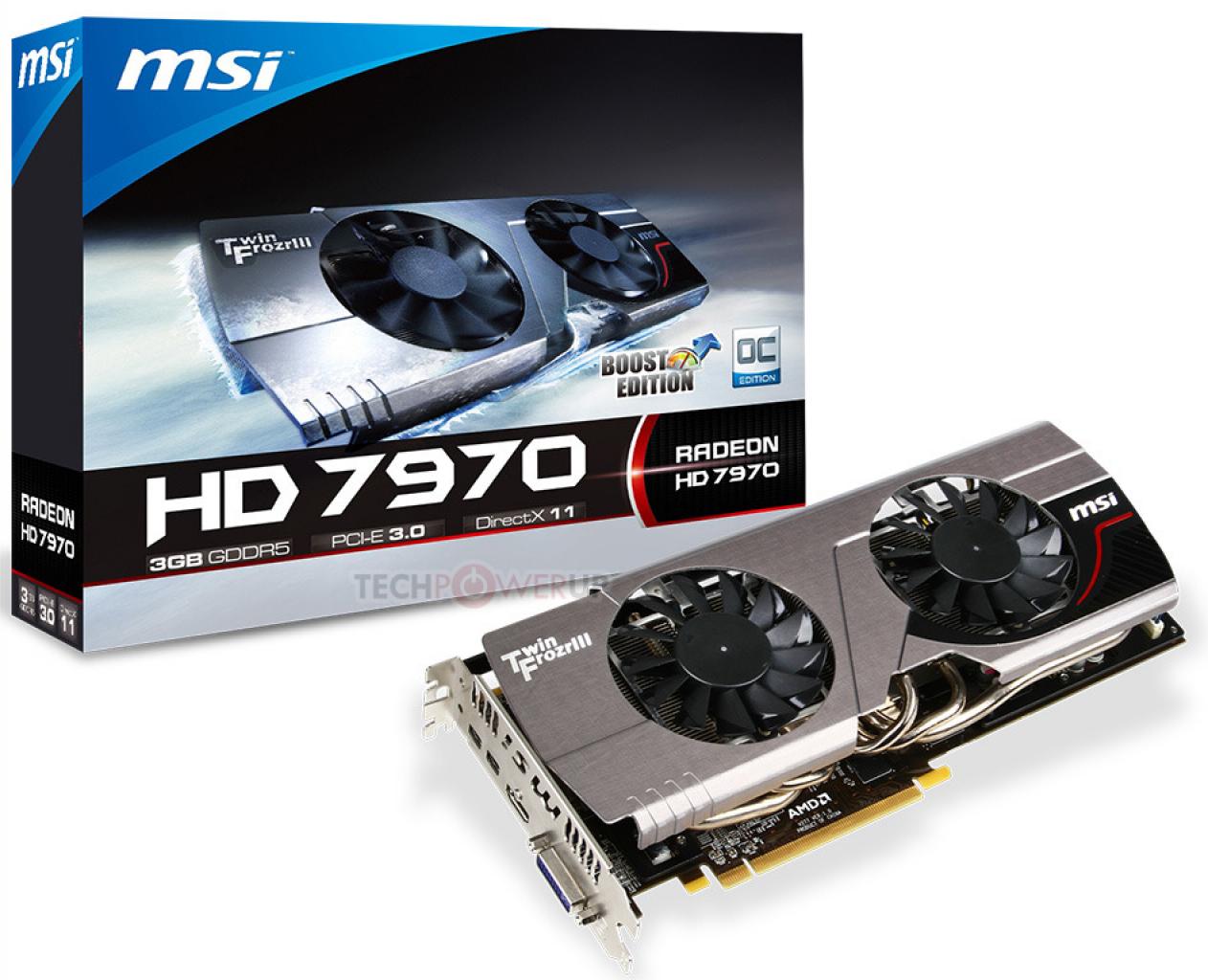 [10/04/2013] Boost Edition für Radeon HD 7970: MSI kündigt zwei neue Karten an (1)