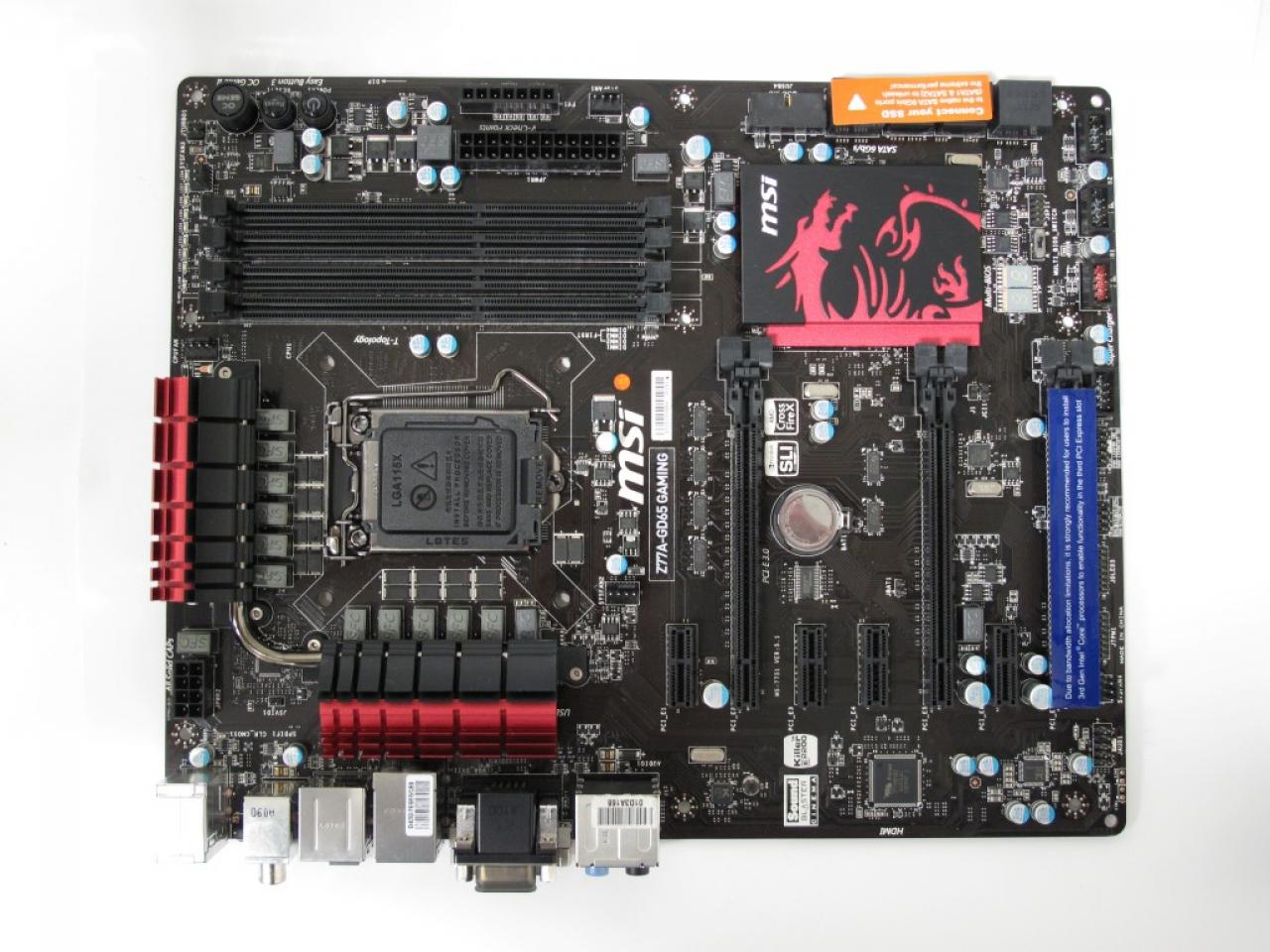 [08/04/2013] MSI Z77A GD65 Gaming