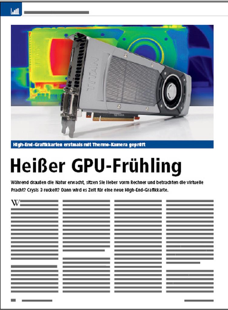 [03/04/2013] PCGH 05/2013: 12 High-End-Grafikkarten ab 250 Euro im Test inklusive Thermografie-Aufnahmen (1)