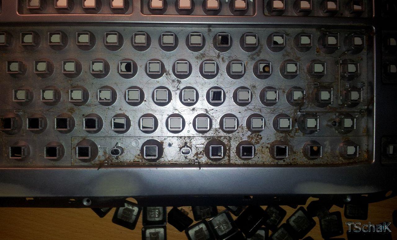 [12/04/2013] Update vom 14.04.: Tastatur nimmt ein Bad, darauf tippte man in den 80ern (47)