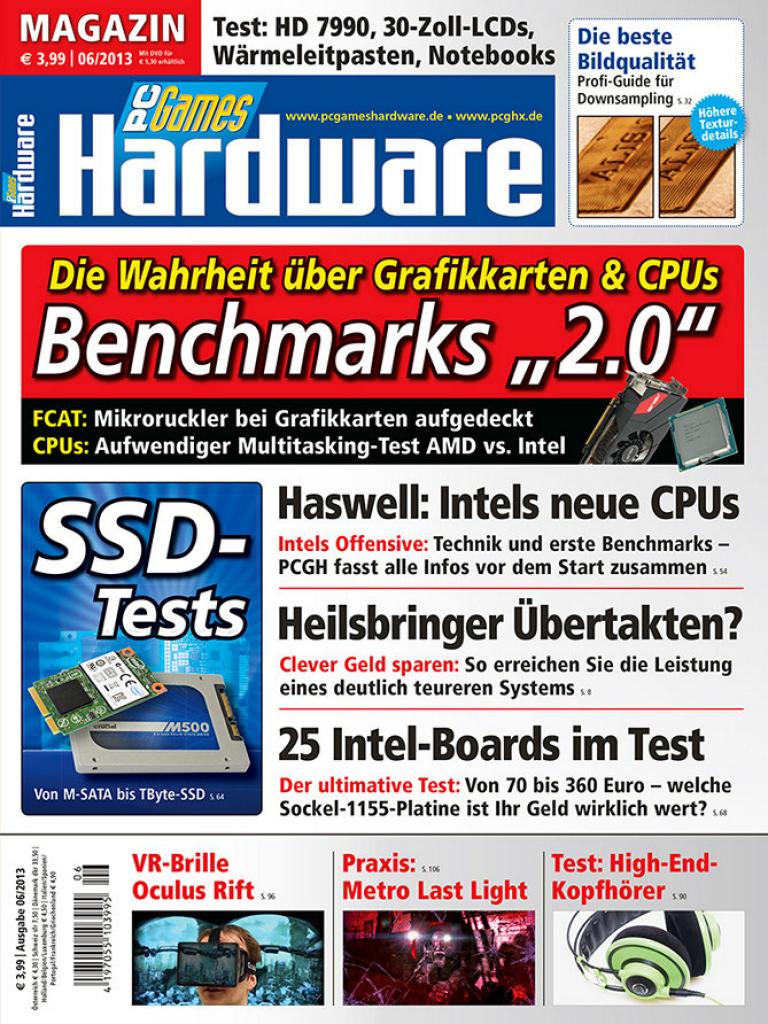[26/04/2013] Magazin Cover PC Games Hardware 06/2013 (ab 2. Mai und 3,99 EUR im Handel)