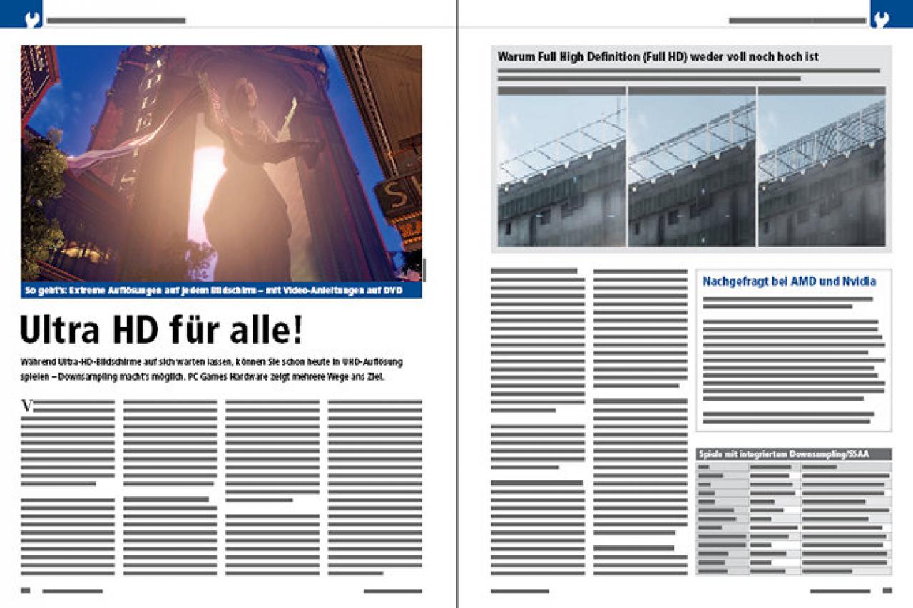 [26/04/2013] PCGH 06/2013: Grafik Downsampling [Auszug]