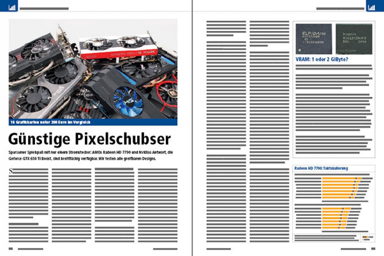 [26/04/2013] PCGH 06/2013: Grafik Marktübersicht Günstige Grafikkarten [Auszug]