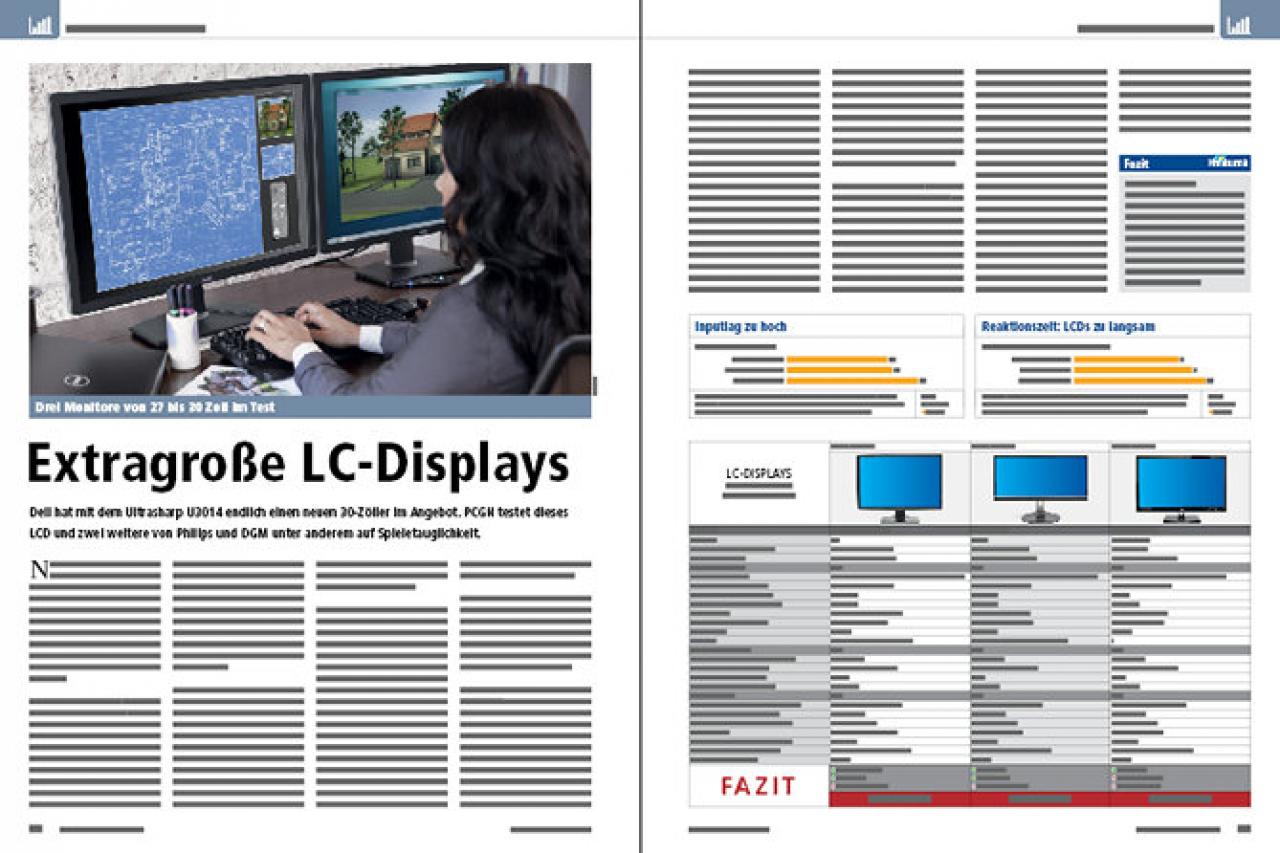 [26/04/2013] PCGH 06/2013: Infrastruktur 27 30 Zoll LCDs [Auszug]