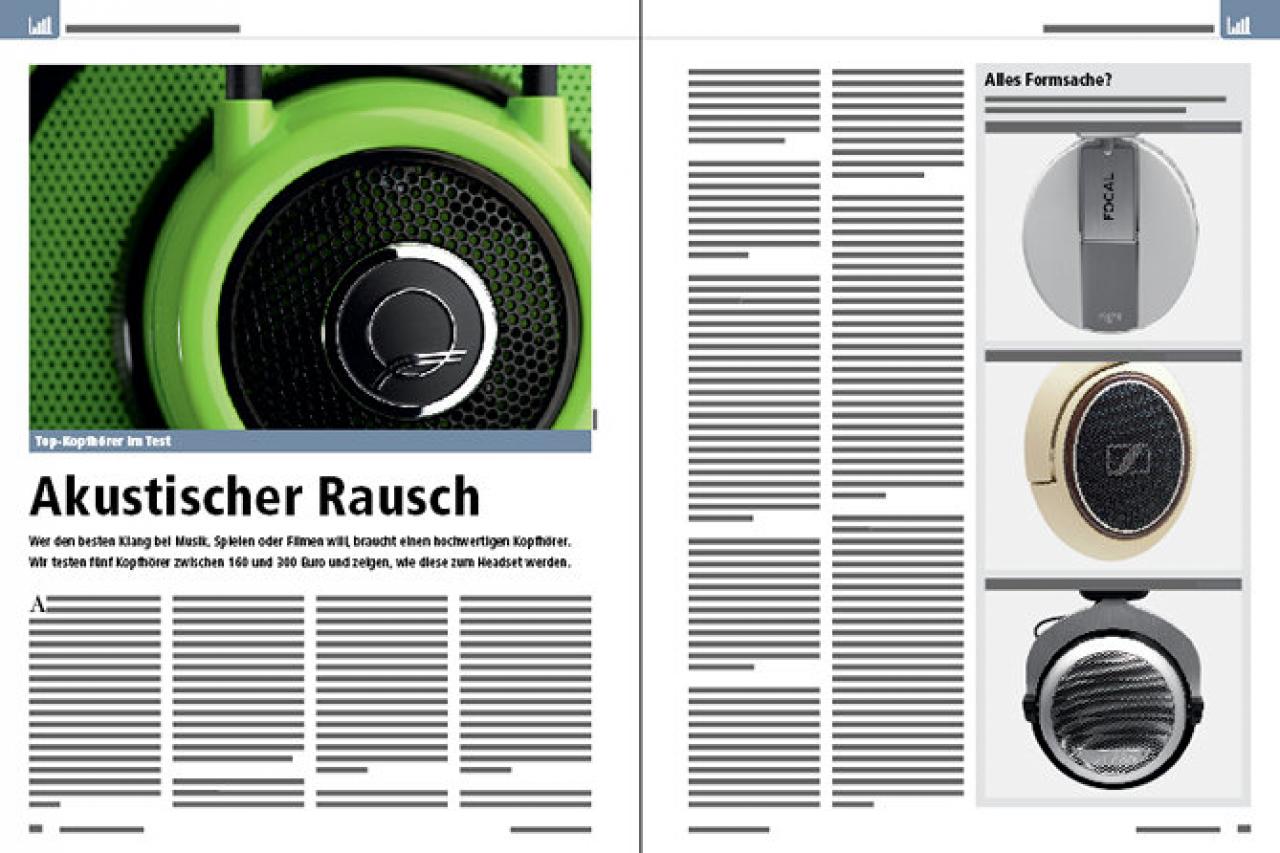 [26/04/2013] PCGH 06/2013: Infrastruktur High End Kopfhörer [Auszug]