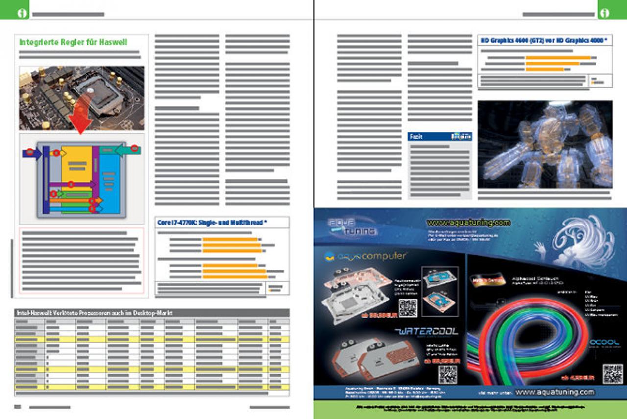 [26/04/2013] PCGH 06/2013: Prozessoren Haswell Preview 2 [Auszug]