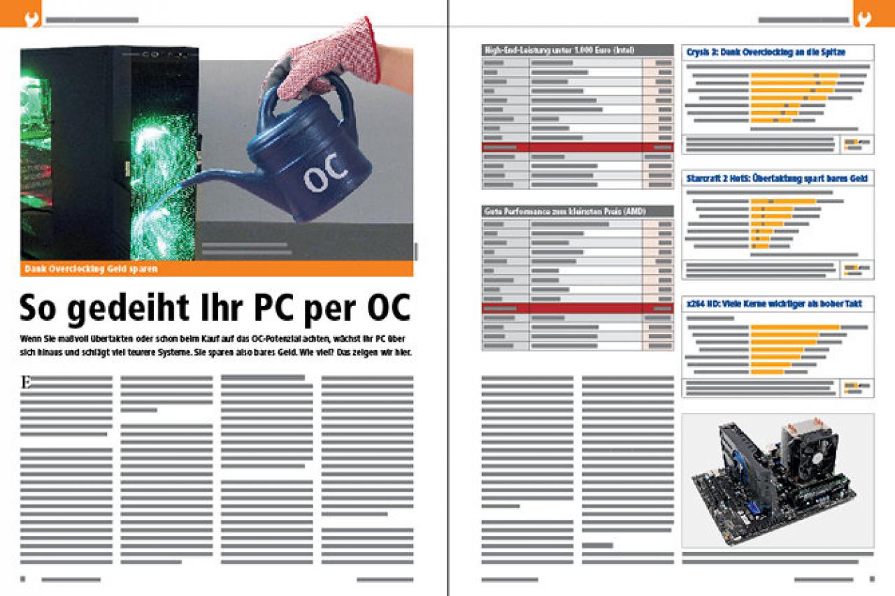 [26/04/2013] PCGH 06/2013: Special Geld sparen durch OC 1 [Auszug]