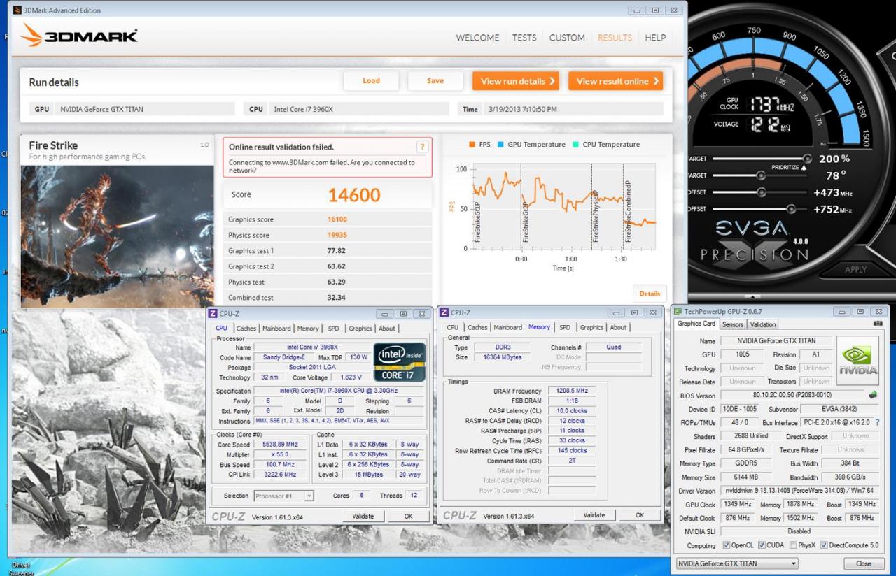 [09/04/2013] 3DMark Fire Strike Benchmark mit einer SLI