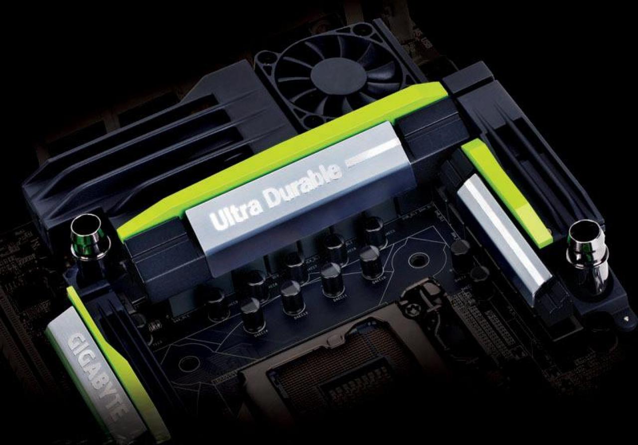 [28/04/2013] Anschlüsse für Wasserkühlung: Gigabyte kündigt Mainboard Z87 G1 Killer an - OC-Version geplant (1)