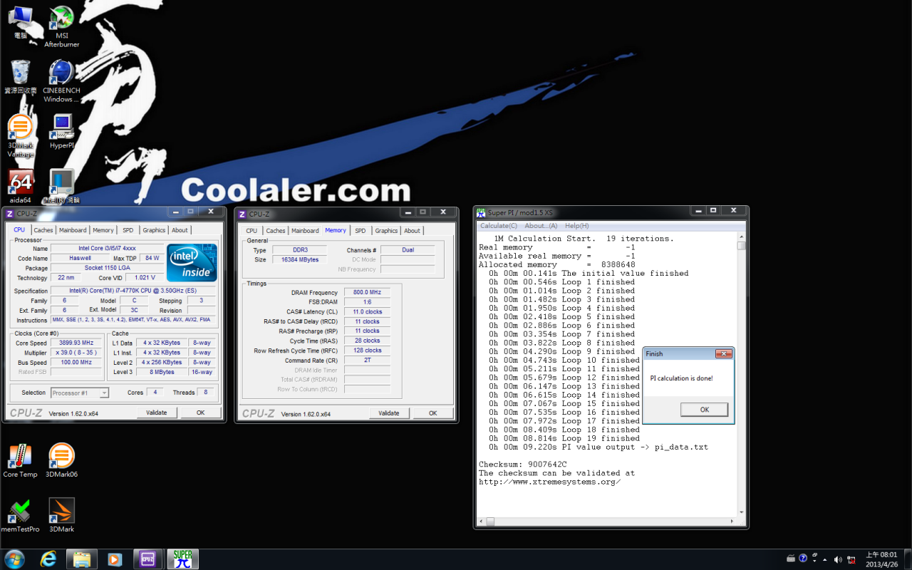 [28/04/2013] Angebliche Benchmarks eines Core i7-4770K ES aufgetaucht - Knapp 6 Prozent schneller als Core i7-3770K (3)