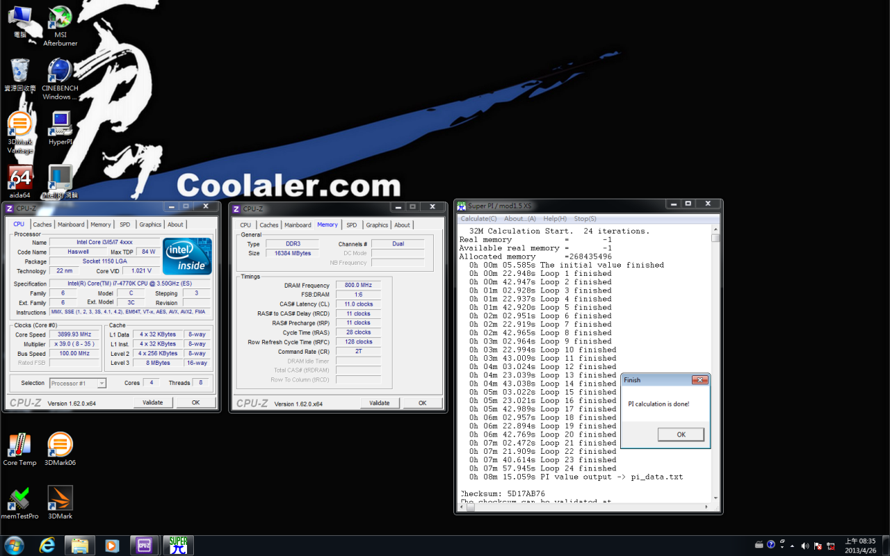 [28/04/2013] Angebliche Benchmarks eines Core i7-4770K ES aufgetaucht - Knapp 6 Prozent schneller als Core i7-3770K (5)