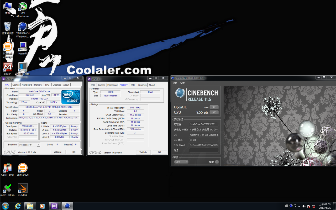 [28/04/2013] Angebliche Benchmarks eines Core i7-4770K ES aufgetaucht - Knapp 6 Prozent schneller als Core i7-3770K (7)