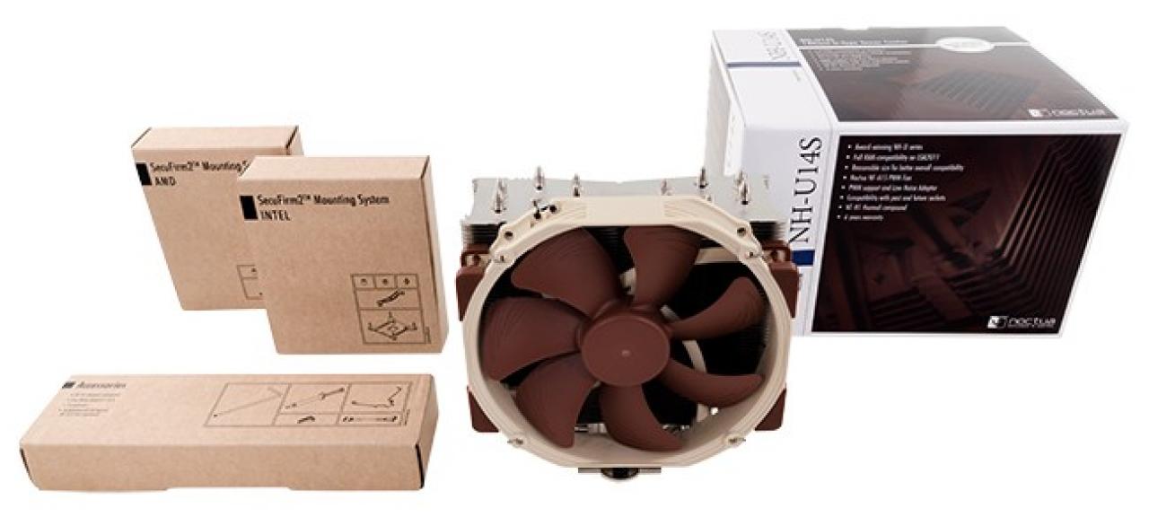 [08/04/2013] Noctua stellt neue CPU-Kühler NH-U12S und NH-U14S vor - Hier der Noctua NH-U14S (8)