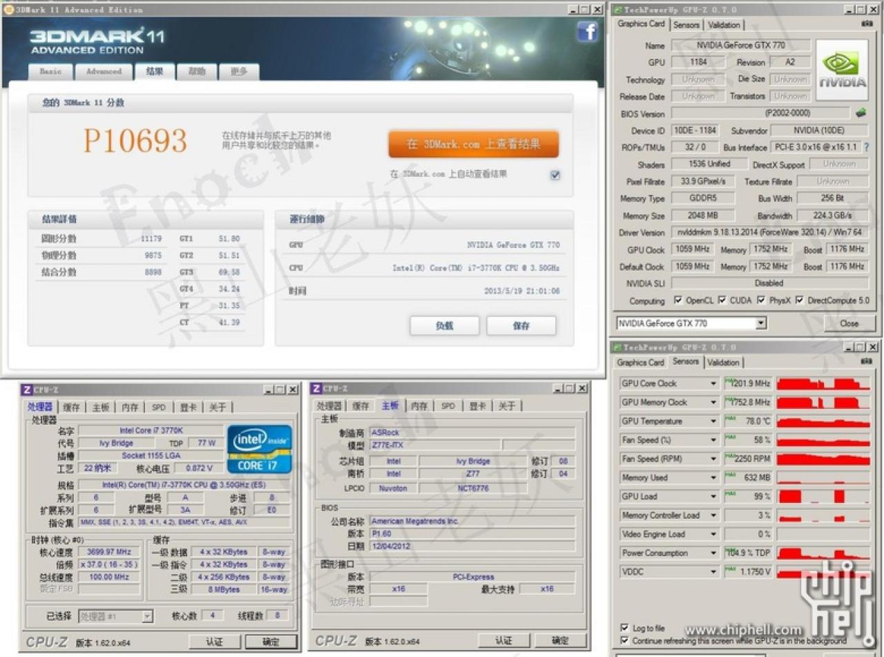 [21/05/2013] Benchmarks der Geforce GTX 770 aufgetaucht (3)