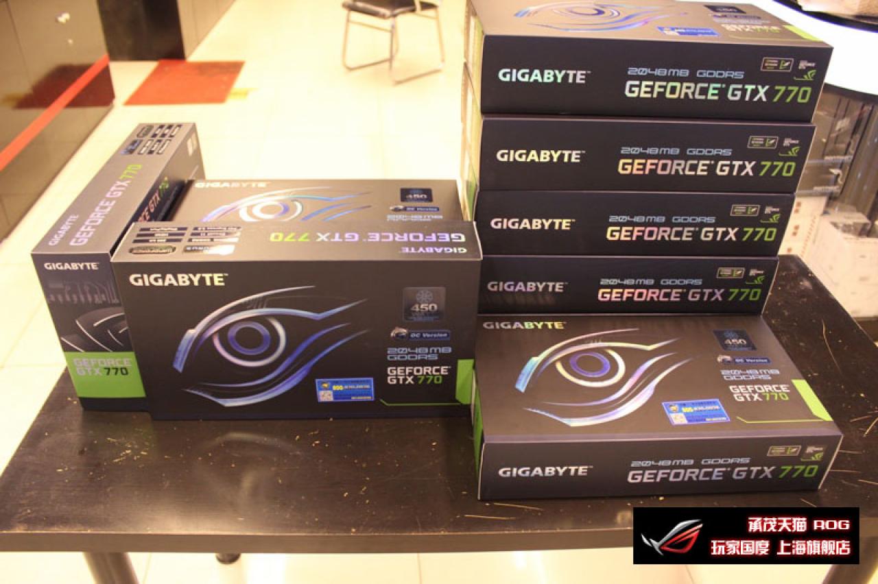 [29/05/2013] Gigabyte: Übertaktete Geforce GTX 770 mit Windforce-3X-Kühler (5)