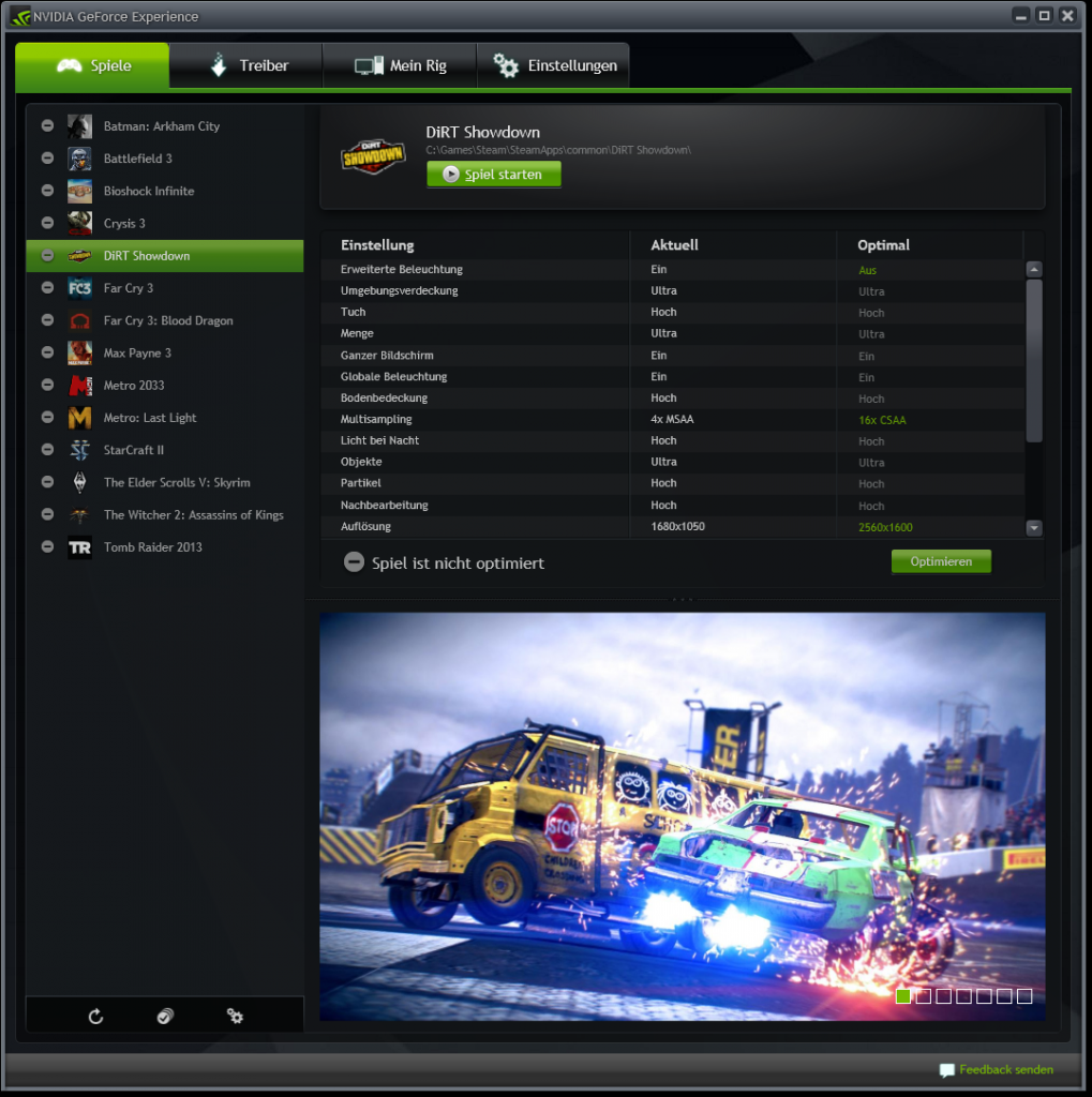 [28/05/2013] Nvidia Geforce Experience