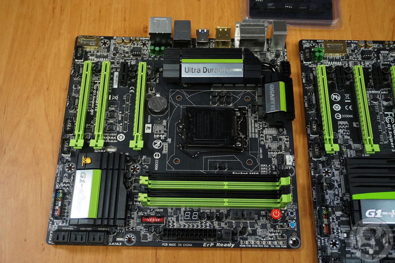 [02/05/2013] Erste Fotos von Gigabytes Modellen G1 Sniper 5 und G1 Sniper M5. (6)