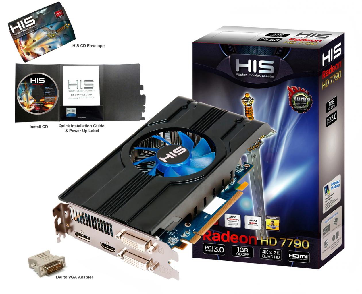 [07/05/2013] HIS: Hochgetaktete Radeon HD 7790 für 120 Euro (4)