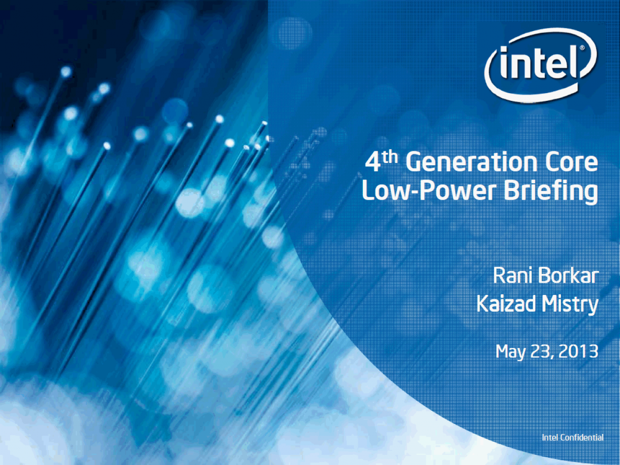 [24/05/2013] Intel spricht über die Effizienz-Verbesserungen von Haswell