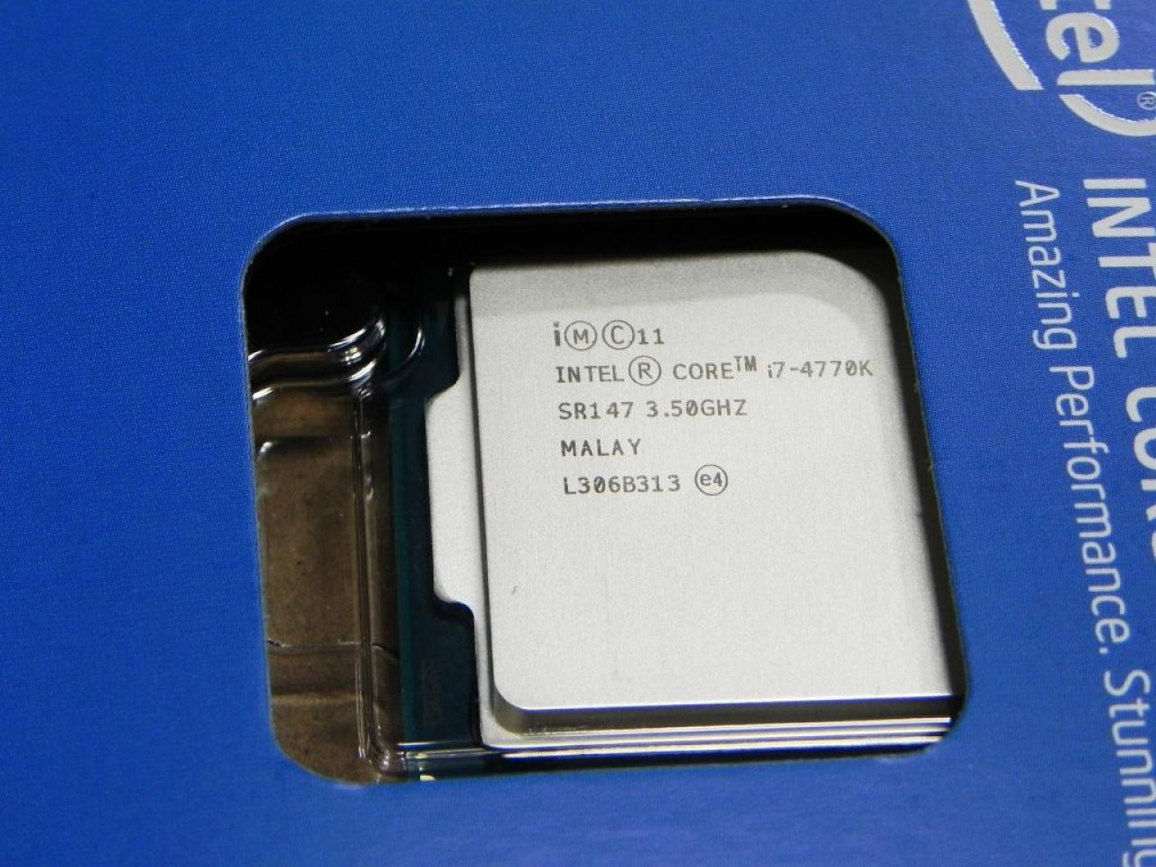 [31/05/2013] Verpackung für den Core i7-4770K abgelichtet - Erster Preis im PCGH-Preisvergleich (2)