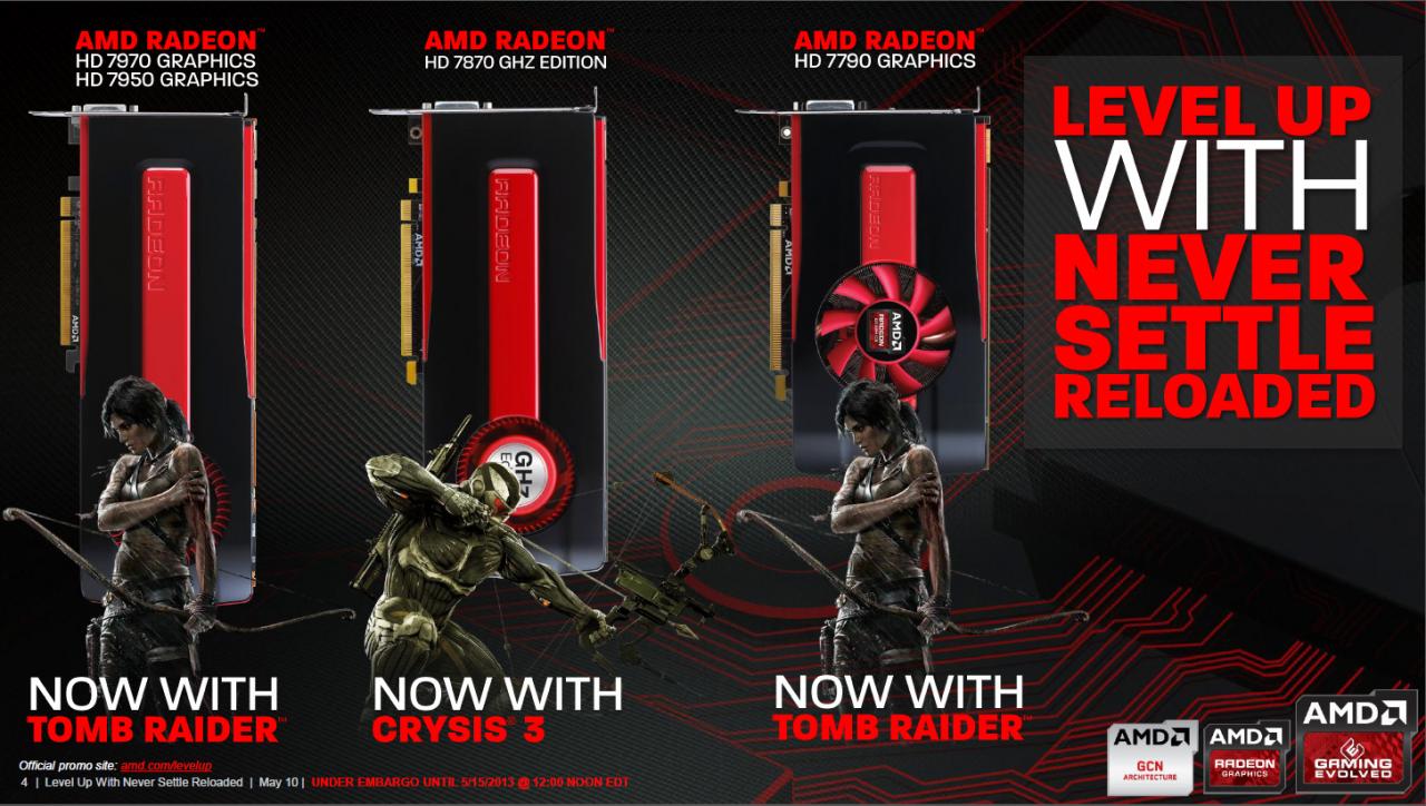 [15/05/2013] Never Settle Reloaded: AMD erweiterte Spielebundles durch 