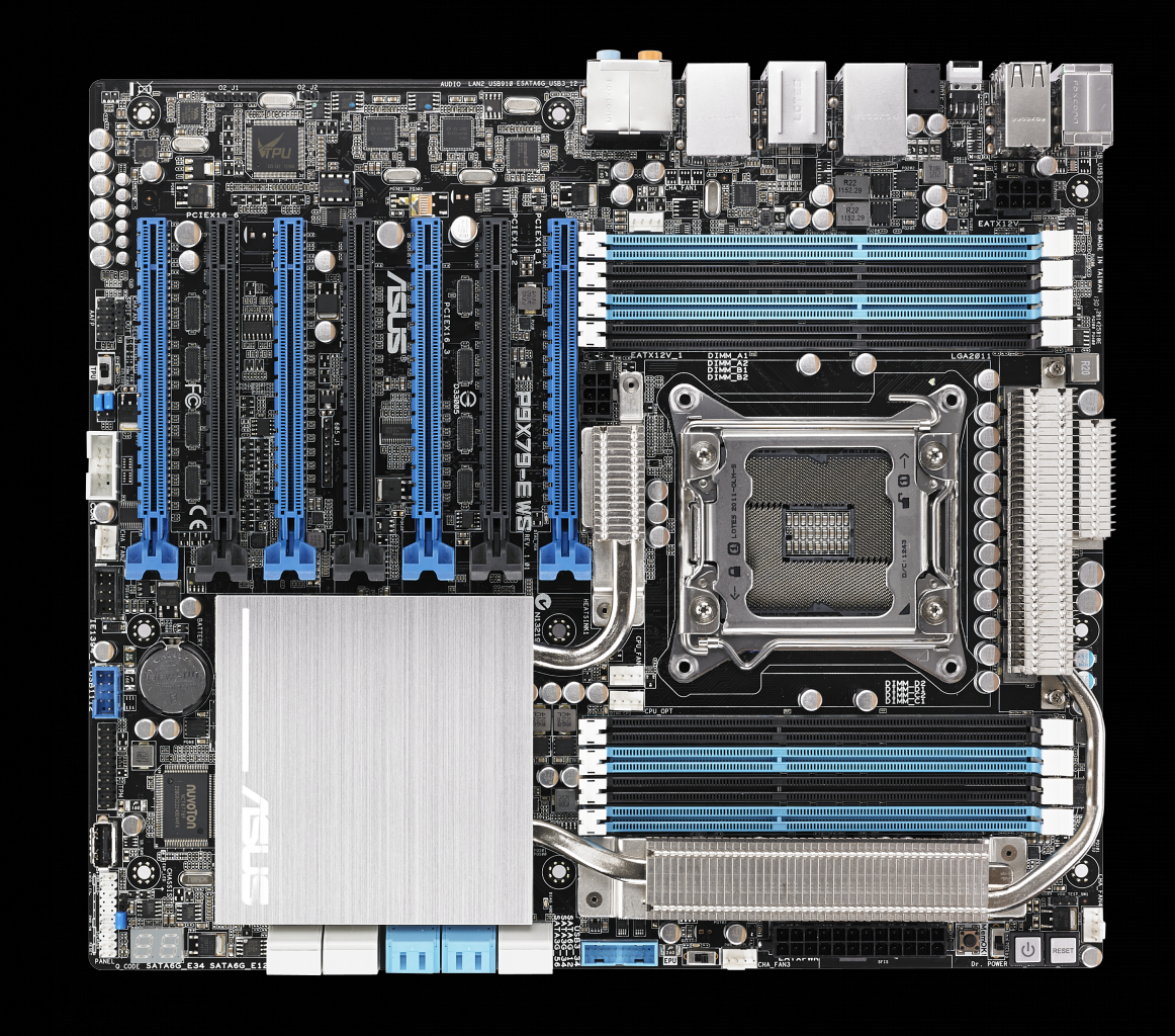 [03/05/2013] Asus P9X79-E WS: High-End-Workstation-Mainboard kommt Mitte Mai (1)