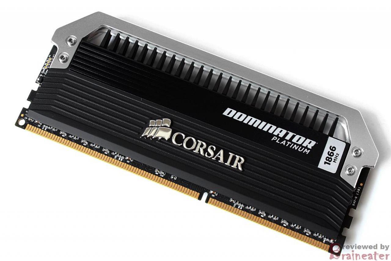 [24/05/2013] 32 GiByte DDR3-1866-RAM: Corsair Dominator Platinum (CMD32GX3M4A1866C10) (4)