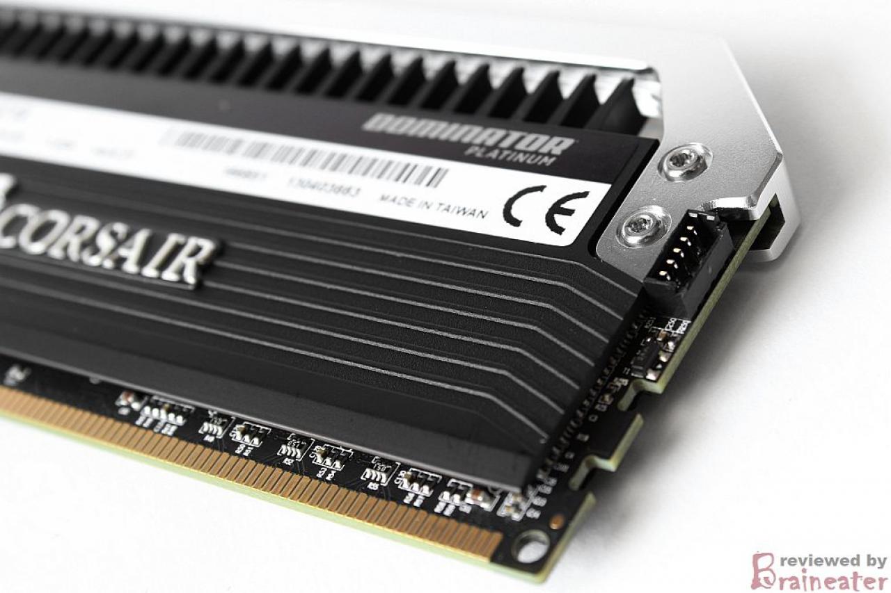 [24/05/2013] 32 GiByte DDR3-1866-RAM: Corsair Dominator Platinum (CMD32GX3M4A1866C10) (8)