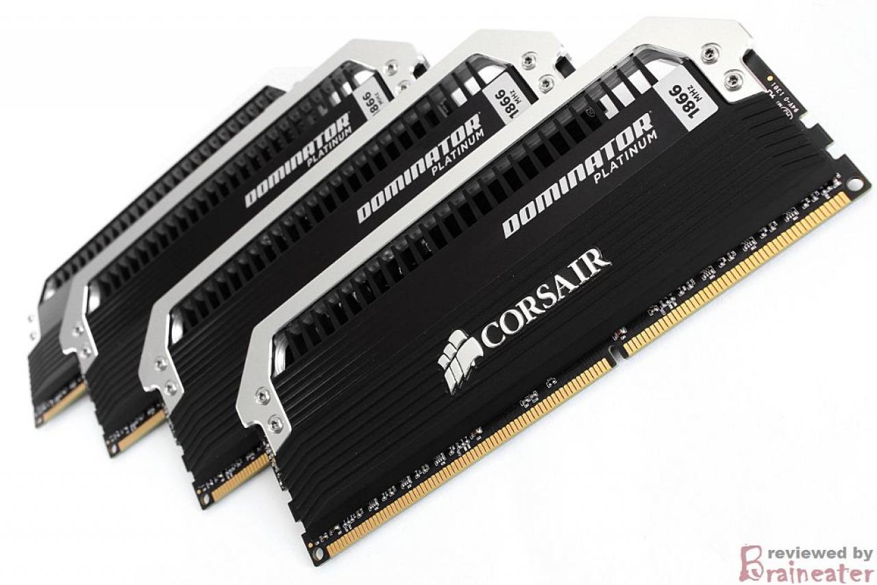 [24/05/2013] 32 GiByte DDR3-1866-RAM: Corsair Dominator Platinum (CMD32GX3M4A1866C10) (10)