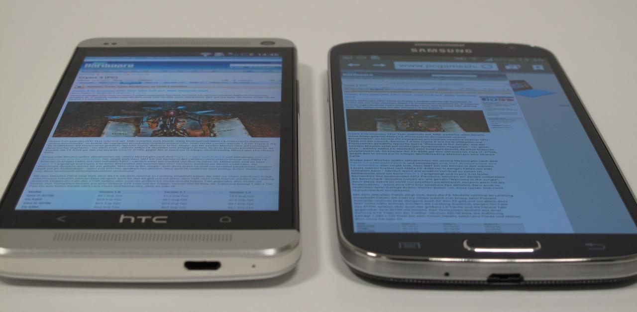 [03/05/2013] Samsung Galaxy S4 vs HTC One 2 