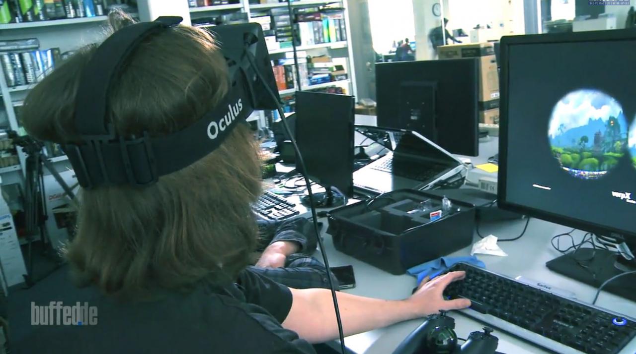 [01/05/2013] Oculus Rift: Update der Brille sorgt für Full-HD-Auflösung