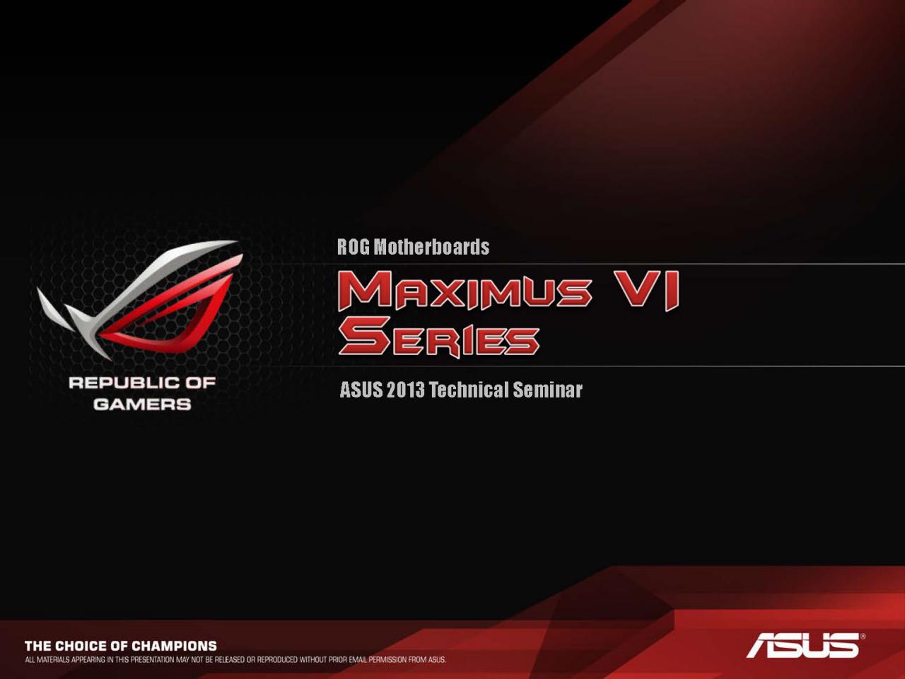 [15/05/2013] Asus-Präsentation zu ROG-Boards mit Sockel 1150 (1)